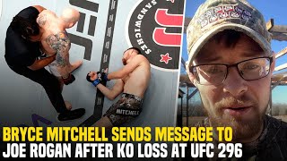 Bryce Mitchell Reacts to Joe Rogan’s Comments at UFC 296 [upl. by Aicilet]