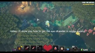 How To Find The Eye Of Ender In Soggy Swamp [upl. by Nyltiac]