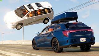 Will these Cars still Drive after Crashing 🤣 174  BeamNG Drive  CRASHdriven [upl. by Roobbie]