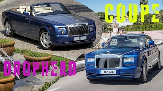 Rolls Royce Phantom Drophead Coupe vs Rolls Royce Phantom Coupe Facts [upl. by Ketty642]