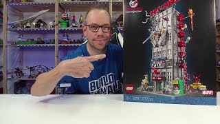 Live Build Daily Bugle 1 LEGO Marvel 76178 [upl. by Anelra872]