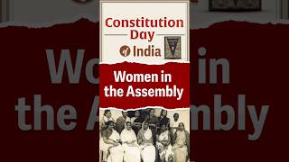 Women of India’s Constituent Assembly  Drishti IAS English  Shorts  DrishtiIASEnglish [upl. by Namrehs]