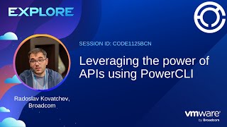 CODE1125BCN  Leveraging the power of APIs using PowerCLI [upl. by Etnuahc]