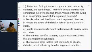 ANALYTICAL Assumption Conclusion Abstract [upl. by Bradshaw548]