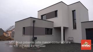 Visite maison contemporaine dans le 49  constructeur de maisons MTC [upl. by Angele]