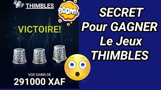 1xbet SECRET pour Gagner sur le jeux Thimbles 1xbet Betwinner [upl. by Casar]