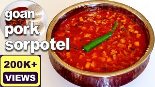 Goan Sorpotel Recipe  Goan Pork Sorpotel Recipe  Delicious Goan Pork Curry  Goan Food Recipes [upl. by Eliath465]