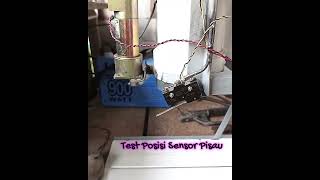 Test Posisi MicroSwitch microswitch cakedough cutter homemade [upl. by Temp]