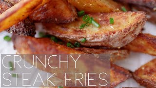 Crispy Oven Baked Fries Recipe  Crunchy Baked Fries  Crispy Baked Fries [upl. by Michaela108]