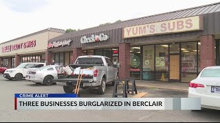 Burglars targeting Berclair business [upl. by Anallij]