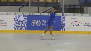 Laura Szczesna – 2024 Polish season opener FS [upl. by Colburn]