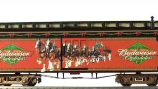 Collectible Budweiser Christmas Train [upl. by Ybab]