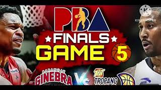 GINEBRA VS TNT FINALS  GAME 5  730 LIVE [upl. by Joelie]