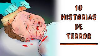 10 HISTORIAS TERROR 🥶 Draw My Life [upl. by Sennahoj]