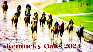 Kentucky Oaks 2024 G1  Thorpedo Anna smokin🐴 [upl. by Eiffub]