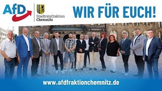 AfD im Stadtrat Chemnitz 111124 Fraktionserklärung zum Thema Haushalt Redner Steffen Wegert [upl. by Naejarual651]