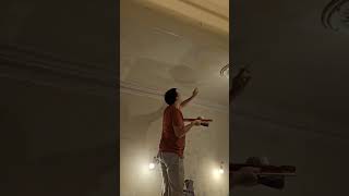 Timelapse enduit plafond [upl. by Grevera]