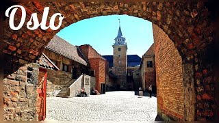 Complete Tour of Akershus Castle Oslo Norway 🇳🇴 in 2022  4k 60fps  Summer in Norway [upl. by Annoved6]