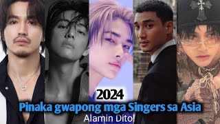 TOP 15 MOST HANDSOME MEN SINGERS IN ASIA FOR 2024  Pinaka Gwapong mga Singers [upl. by Ausoj]