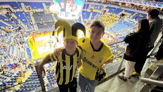 Fenerbahçe Kızılyıldız Euroleague maçı [upl. by Idnek]