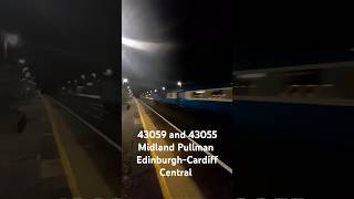 The Midland Pullman speeds through wem on 51224 [upl. by Hairej]