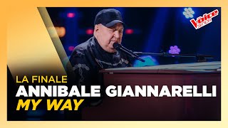 Annibale Giannarelli  “My Way”  Finale The Voice Senior Italy  Stagione 2 [upl. by Lokim]