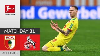 5Goal Thriller Big Points for Köln  FC Augsburg  Köln  23  All Goals  MD 31 – Bundesliga [upl. by Weksler]