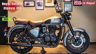 Royal Enfield Classic 350 Price In Nepal 2024🇳🇵 Royal Enfield Classic 350 Price [upl. by Alien]