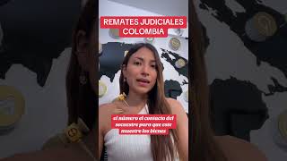 REMATES JUDICIALES COLOMBIA ¿ QUIÉN MUESTRA LOS BIENES EN REMATE [upl. by Gaultiero708]