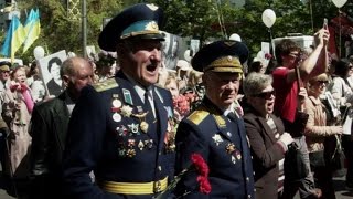 Kiev celebrates the 71st anniversary of the defeat over Nazis [upl. by Ahola]