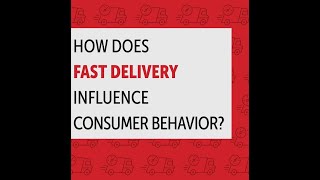 How Does Fast Delivery Influence Consumer Behavior  LaserShipOnTrac [upl. by Agon]