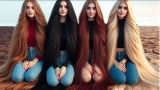 Meet the Girls with the Longest Hair  Real Rapunzel [upl. by Dorthea]