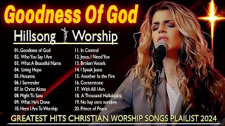 247 LIVE STREAM🔴2 Hours Nonstop Christian Worship Songs The Power of Hillsongs Worship Playlist [upl. by Rema]