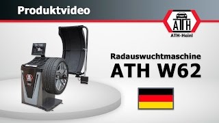 Reifenwuchtmaschine ATH W62 3D  Wheel balancer ATH W62 3D Version bis 042017 [upl. by Armalda]