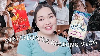 Reading Vlog Reading The Wallflowers Series by Lisa Kleypas for the first time  Historical Romance [upl. by Fleurette]