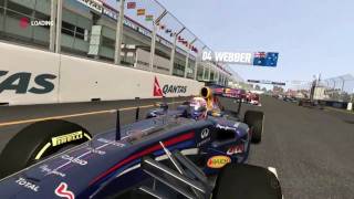 F1 2011 Red Bull Gameplay [upl. by Fanni638]