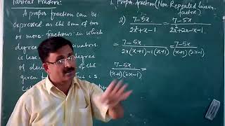 Partial Fraction  Class 11  Part1 [upl. by Edsel]