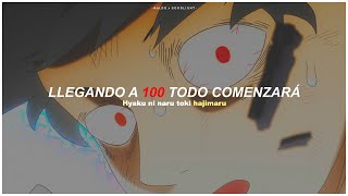 Mob Pyscho 100 OP Full AMV 「99  MOB CHOIR」 Sub Español  Romaji [upl. by Constant557]