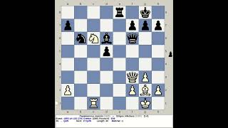 Papaioannou Ioannis vs Sirigos Nikolaos  Greece Chess U20 27th 1995 [upl. by Cung]