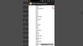 All tm and hm cheat code in pokemon omega red [upl. by Hesoj]