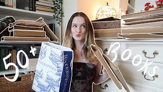 HUGE book unboxing haul 📦📖 waterstones fairyloot  book mail [upl. by Philbo]