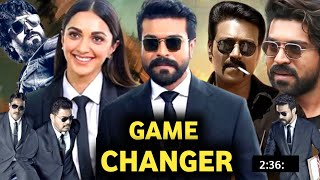 Game Changer Movie Release Date Update  Ram Charan New Movie Update [upl. by Ahsinod]