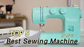 TOP 5 Best Sewing Machine for Beginners 2024 [upl. by Hars]