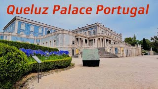 Queluz Palace Portugal  Palácio de Queluz Portuga  Sintra 2023 [upl. by Mairem]