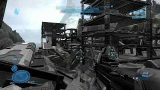 Halo Reach Forge Map Wreckage [upl. by Aisel282]