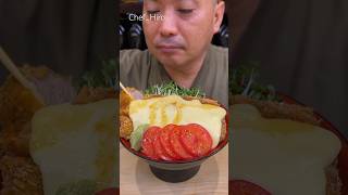 【Maguro Katsu Don】🇯🇵 Tuna cutlet sushi rice bowl 🐟🍣 shorts [upl. by Netnert]