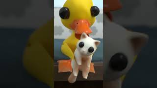 Little Cat Song 🐱🎵 babyduck funnycat memes [upl. by Yerdua]