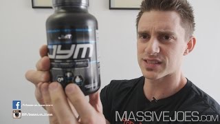 JYM Supplement Science Alpha JYM Testosterone Booster Review  MassiveJoescom RAW REVIEW Stoppani [upl. by Annig511]