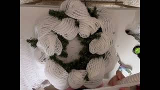 Flocked Bunny Wreath Tutorial [upl. by Micheal]