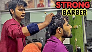 ASMR HEAD amp Back Massage By YOUNG BARBER In The World  ASMR RELAX MASSAGE PAKISTANI THERAPY RELAX💆 [upl. by Neall681]